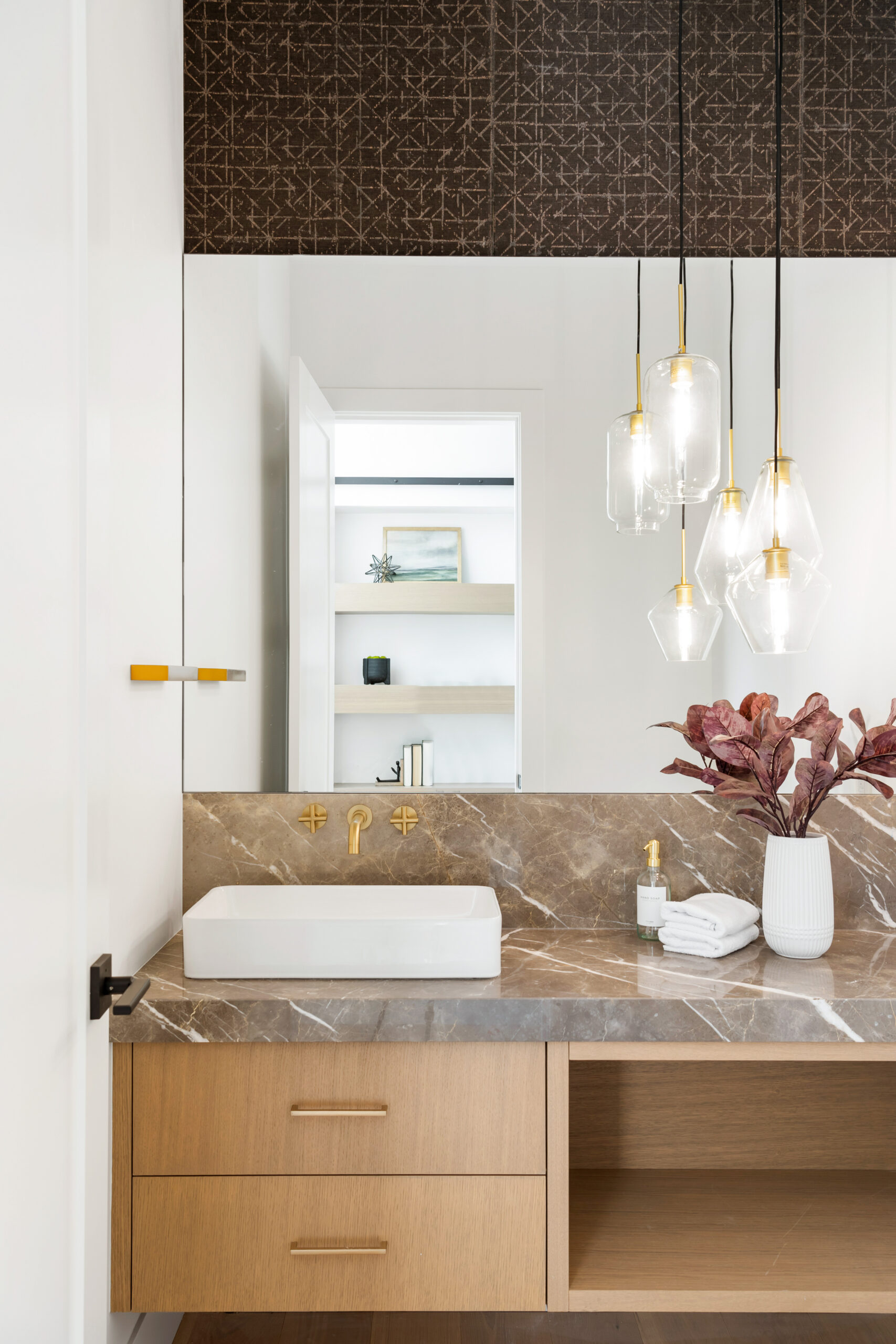 Follow these tips to learn what not do when staging your house for sale, like this stunning bathroom styled perfectly